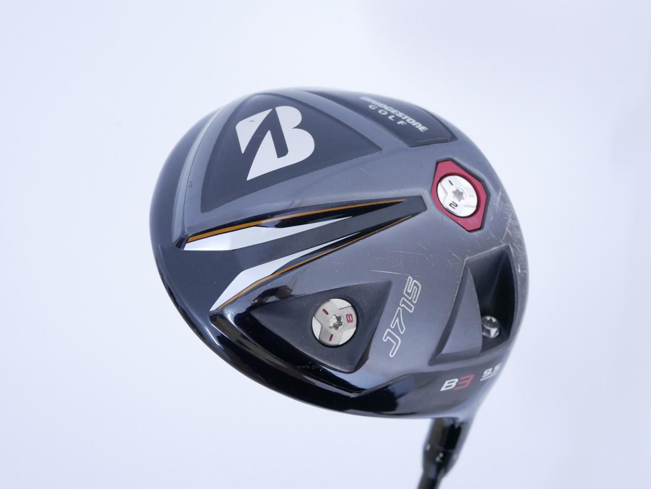 Driver : Bridgestone : ไดรเวอร์ Bridgestone J715 B3 (460cc.) Loft 9.5 ก้าน Tour AD MJ-6 Flex S