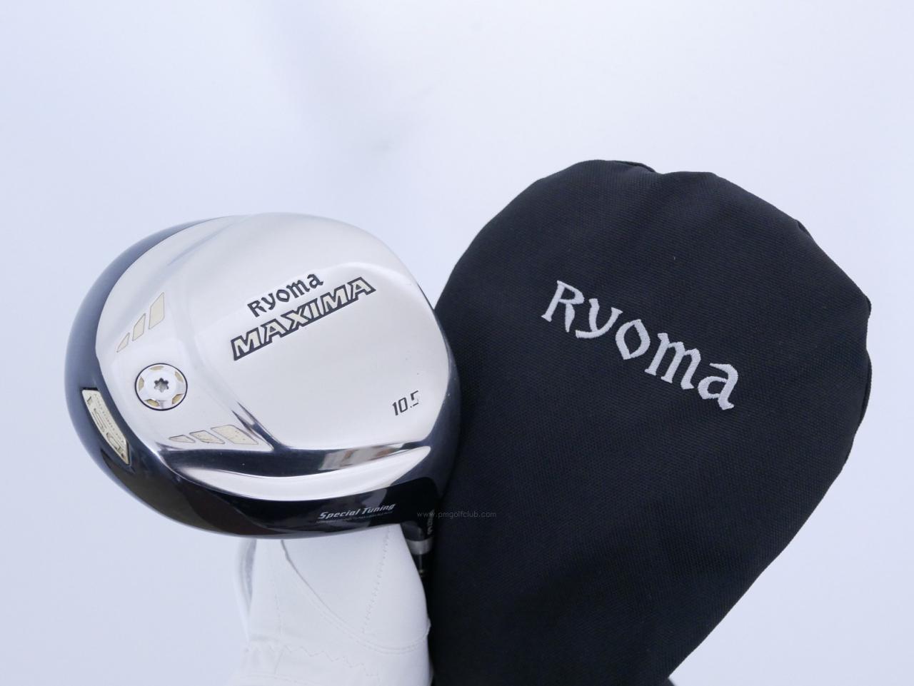 Driver : Ryoma : ไดรเวอร์ Ryoma Maxima Special Tunning (รุ่นปี 2019 หน้าเด้งเกินกฏ) Loft 10.5 ก้านตัวท็อป RYOMA BEYOND POWER FLEX ∞