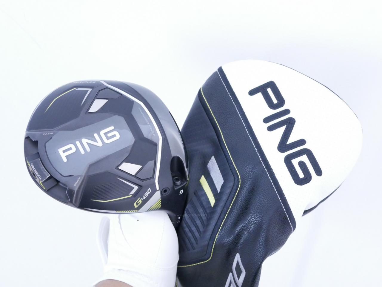 Driver : PING : ไดรเวอร์ Ping G430 Max (รุ่นปี 2023) Loft 9 (ปรับได้) ก้าน Ping Alta J CB Flex S