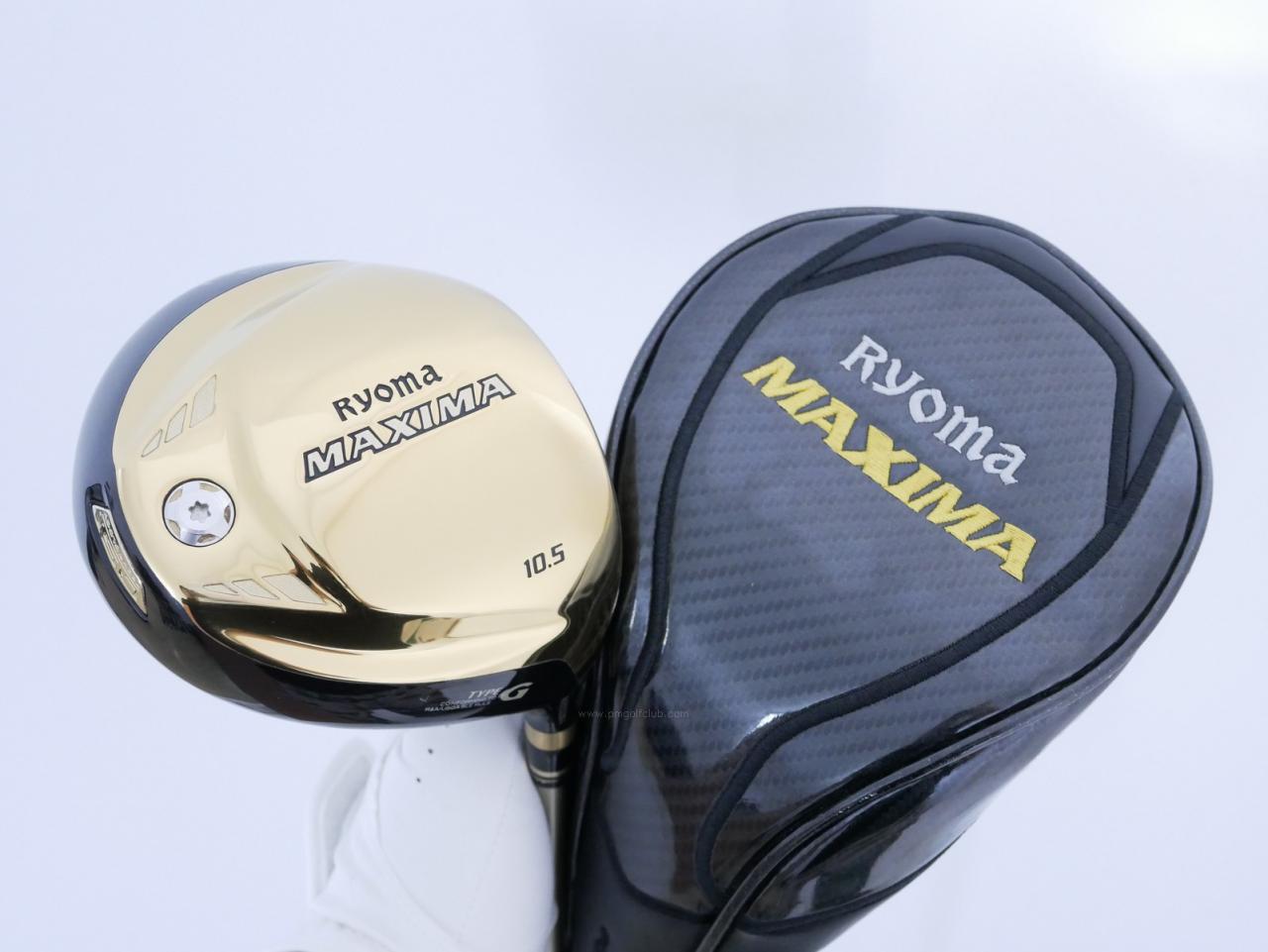 Driver : Ryoma : ไดรเวอร์ Ryoma Maxima Type G (ออกปี 2018) Loft 10.5 ก้าน Tour AD M2-G Flex R