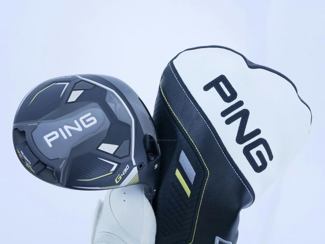 Driver : PING : ไดรเวอร์ Ping G430 Max (รุ่นล่าสุด ออกปี 2022 Japan Spec) Loft 9 ก้าน Ping Alta J CB Flex SR