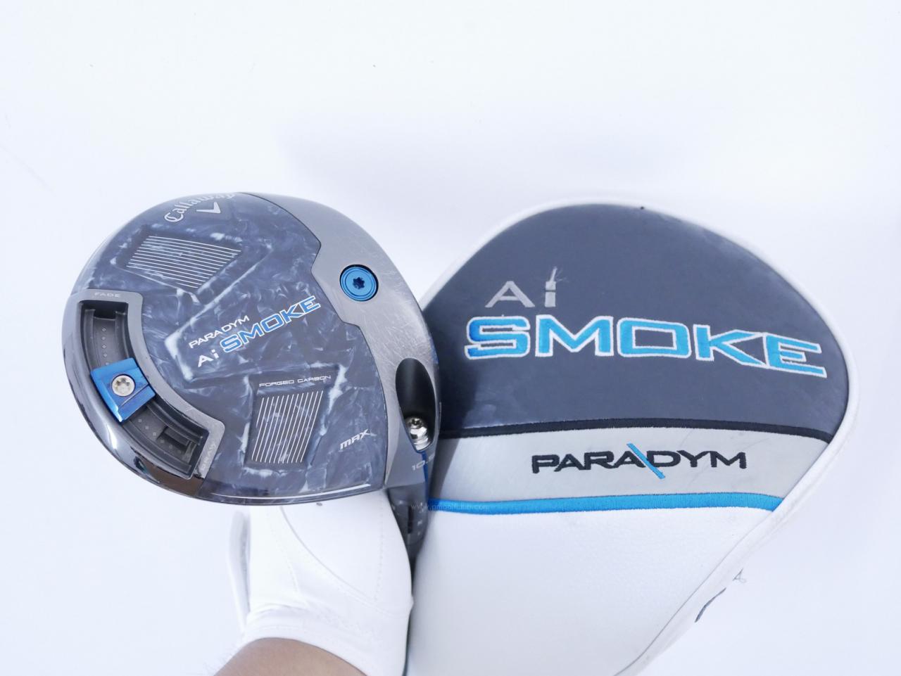 Driver : Callaway : ไดรเวอร์ Callaway Paradym Ai SMOKE MAX (รุ่นปี 2024 Japan Spec.) Loft 10.5 (ปรับได้) ก้าน Mitsubishi TENSEI 50 Flex R