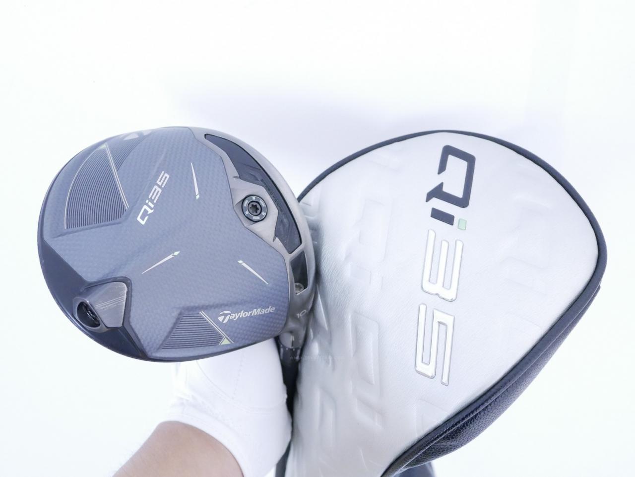 Driver : Taylormade : ไดรเวอร์ Taylormade Qi35 (ออกปี 2025) Loft 10.5 ก้าน Mitsubishi REAX 60 Flex S

