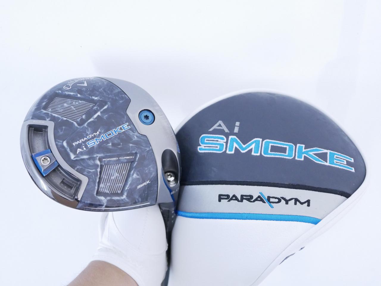 Driver : Callaway : ไดรเวอร์ Callaway Paradym Ai SMOKE MAX (รุ่นปี 2024 Japan Spec.) Loft 9 (ปรับได้) ก้าน Mitsubishi TENSEI 50 Flex SR