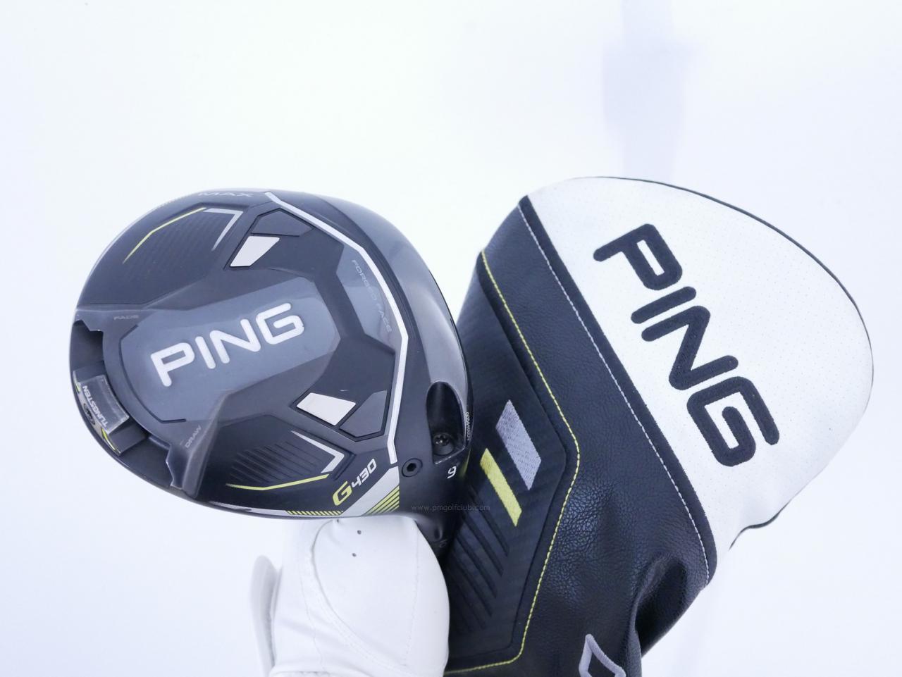 Driver : PING : ไดรเวอร์ Ping G430 Max (รุ่นปี 2023) Loft 9 (ปรับได้) ก้าน Ping Alta J CB Flex SR