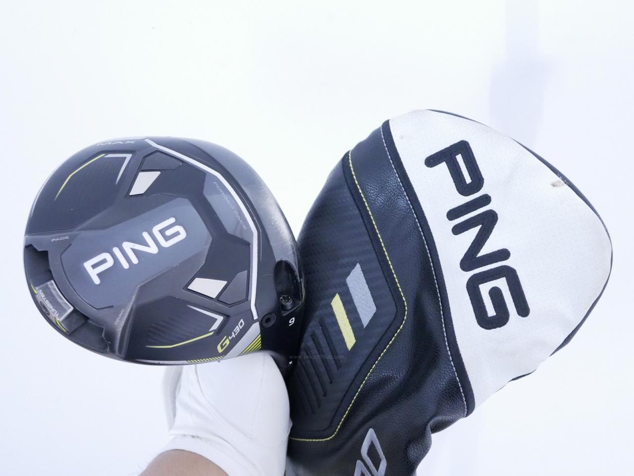 Driver : PING : ไดรเวอร์ Ping G430 Max (รุ่นปี 2023) Loft 9 (ปรับได้) ก้าน Ping Alta J CB Flex S