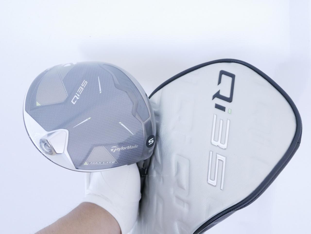 Driver : Taylormade : **ของใหม่ ยังไม่แกะพลาสติก** ไดรเวอร์ Taylormade Qi35 MAX Lite (ออกปี 2025) Loft 9 ก้าน Fujikura Air Speeder Flex S