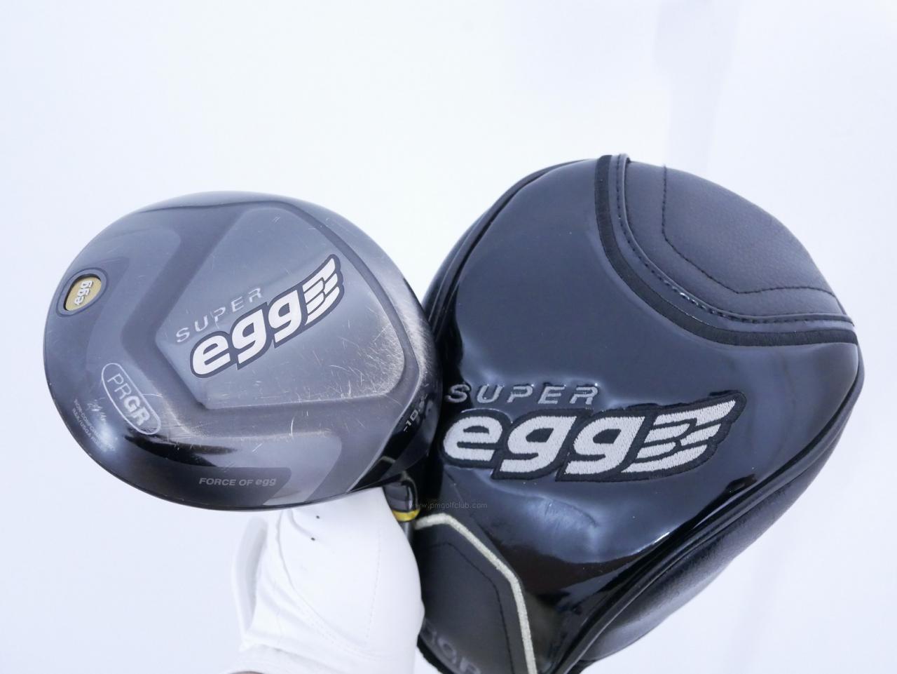 Driver : PRGR : ไดรเวอร์ PRGR Super EGG (ปี 2017 หน้าเด้งเกินกฏ) Loft 10.5 ก้าน M-37 Flex R