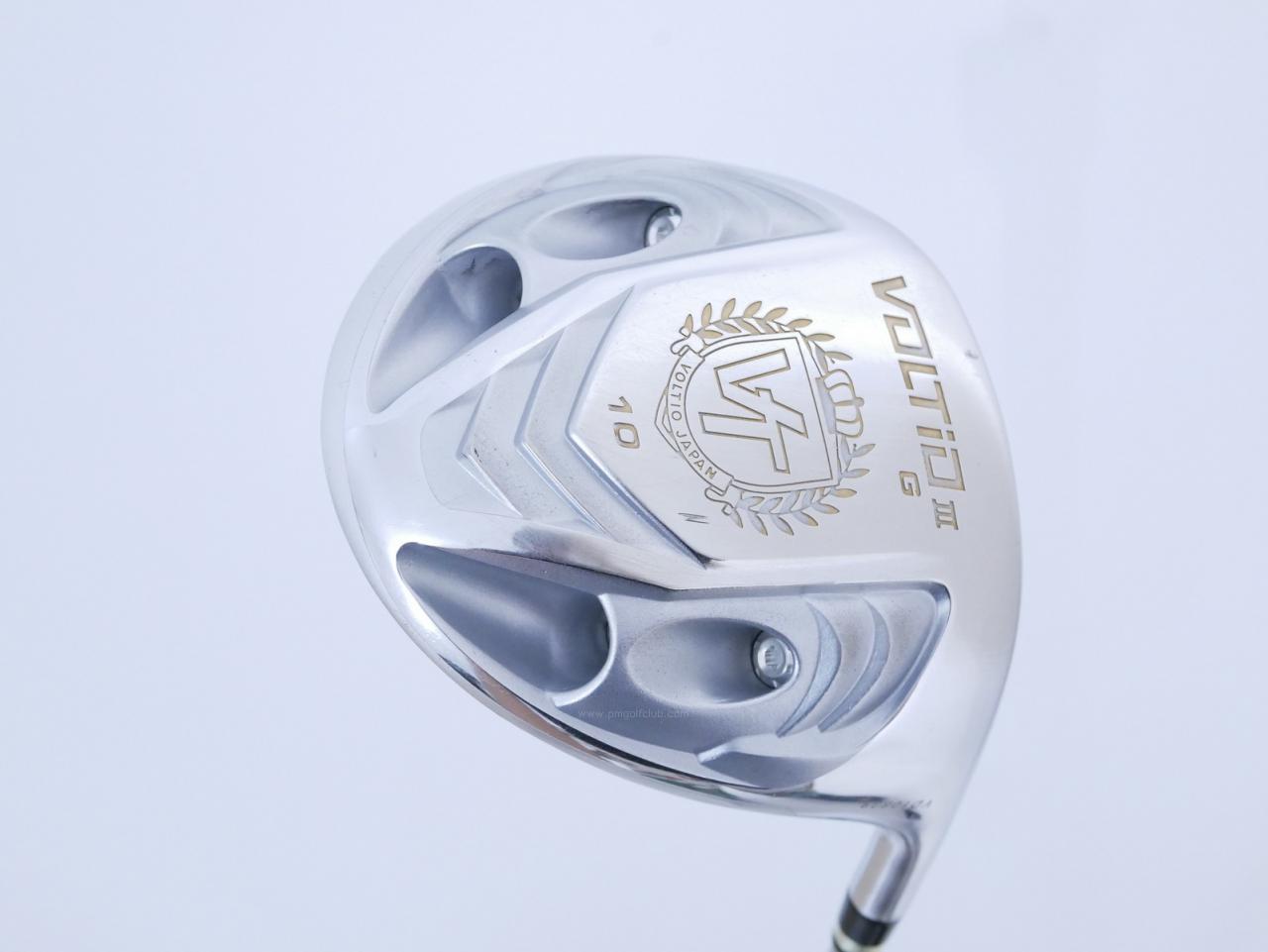 Driver : Katana : ไดรเวอร์ Katana Voltio III G (ออกปี 2015 มี Offset กันลูกบานออกขวา) Loft 10 ก้าน Tour AD VJ-5 Flex R