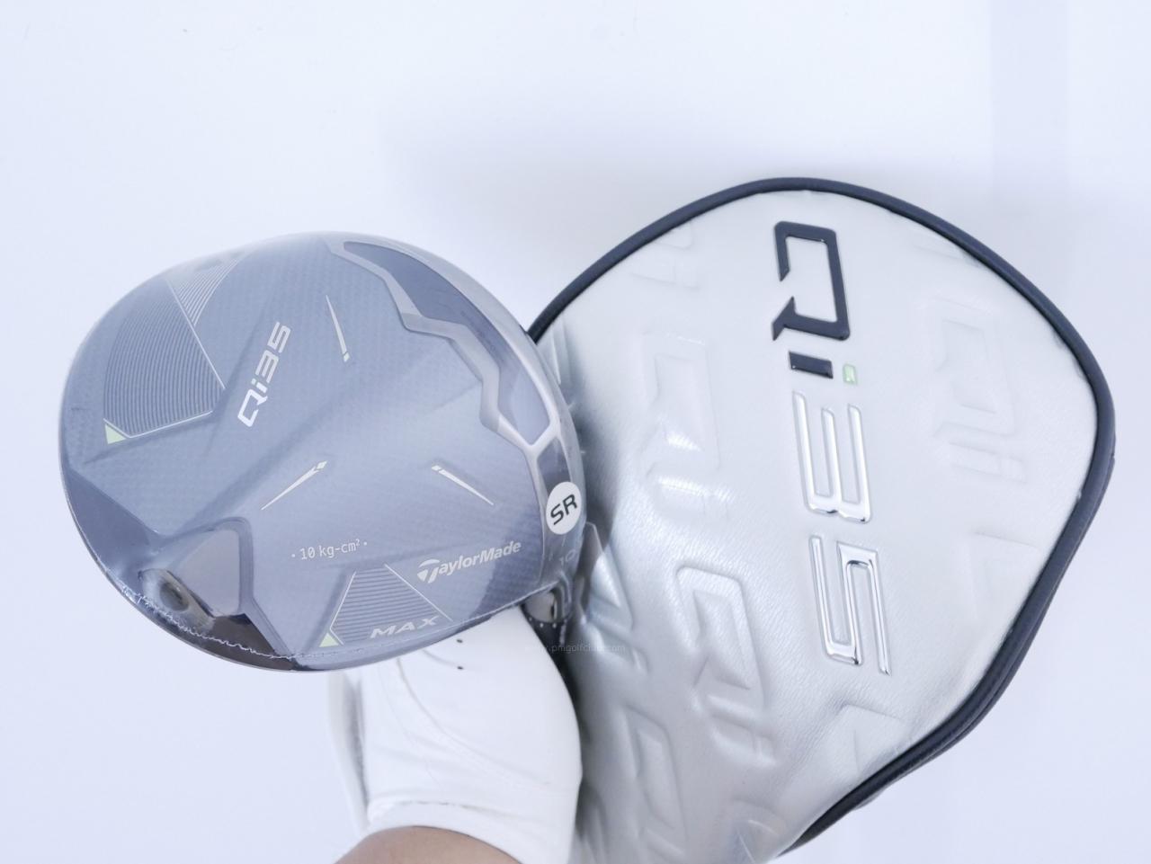 Driver : Taylormade : **ของใหม่ ยังไม่แกะพลาสติก** ไดรเวอร์ Taylormade Qi35 MAX (รุ่นใหม่ล่าสุด ปี 2025) Loft 10.5 ก้าน Mitsubishi Diamana TM50 Flex SR