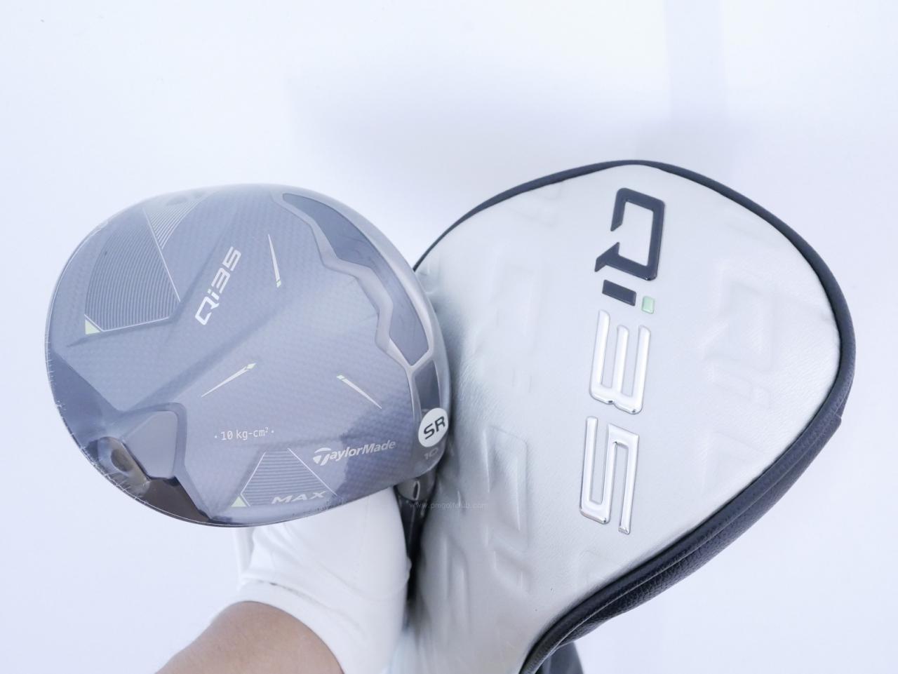 Driver : Taylormade : **ของใหม่ ยังไม่แกะพลาสติก** ไดรเวอร์ Taylormade Qi35 MAX (รุ่นใหม่ล่าสุด ปี 2025) Loft 10.5 ก้าน Mitsubishi Diamana TM50 Flex SR