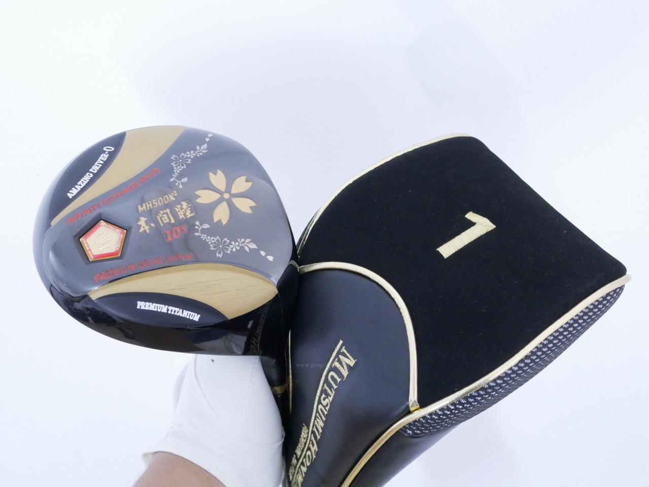 Driver : Other Brand : **ก้านสั้น** ไดรเวอร์ Mutsumi Honma MH500X2 (รุ่นปี 2020 หัวขนาด 500cc. หน้าเด้งเกินกฏ) Loft 10.5 Flex R
