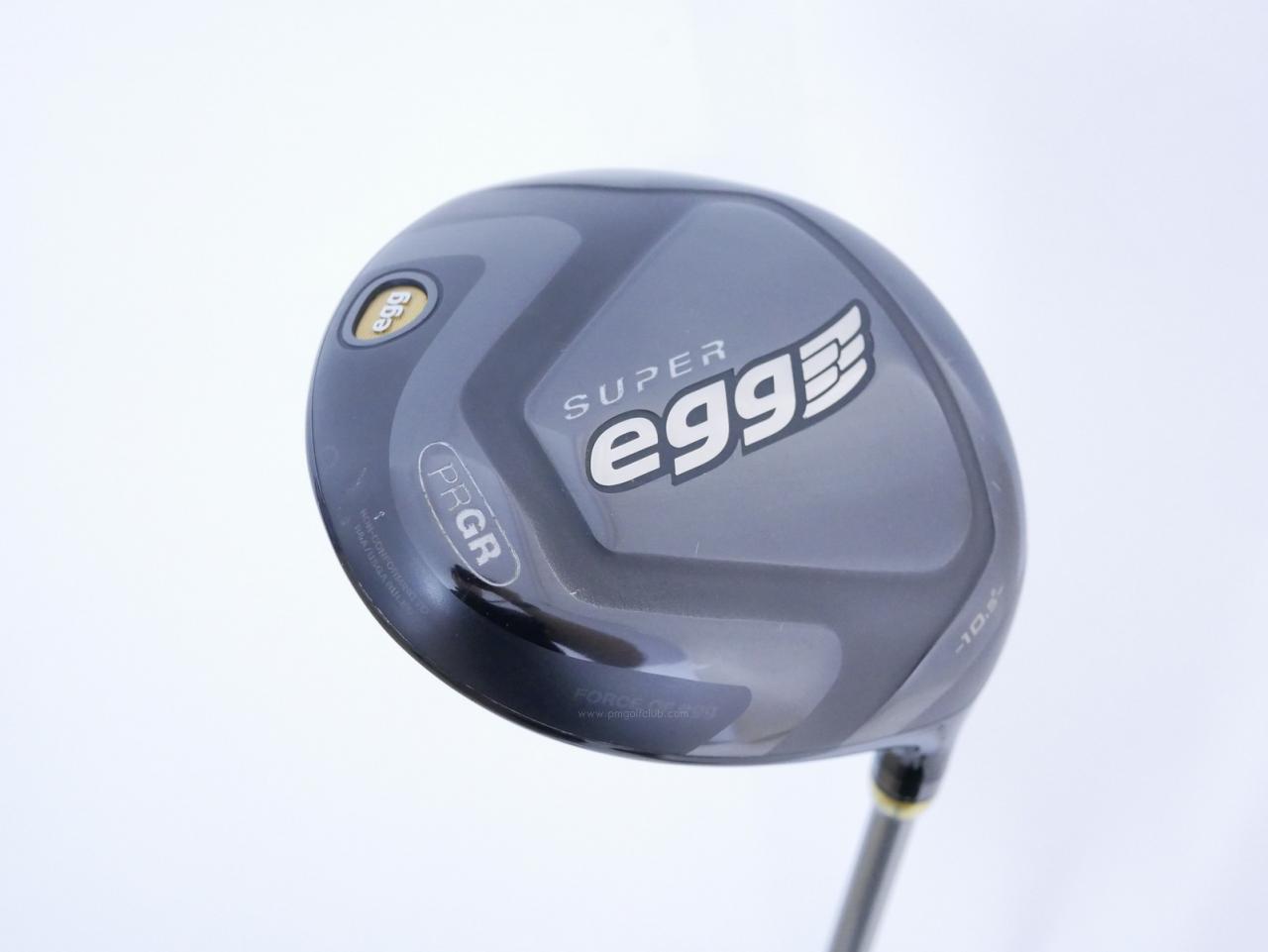 Driver : PRGR : ไดรเวอร์ PRGR Super EGG (ปี 2017 หน้าเด้งเกินกฏ) Loft 10.5 ก้าน M-37 Flex R
