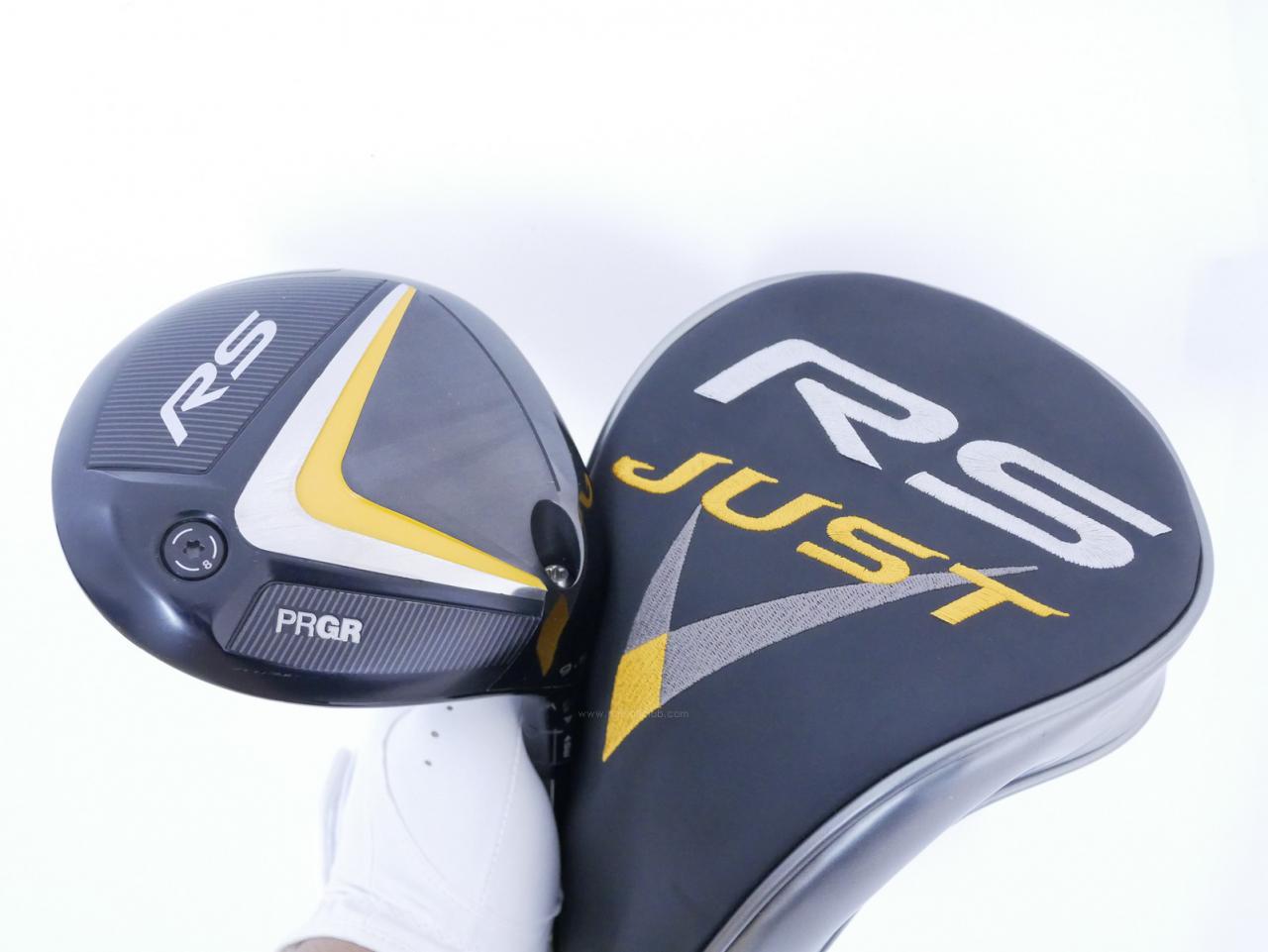 Driver : PRGR : ไดรเวอร์ PRGR RS JUST (ออกปี 2023) Loft 9.5 ก้าน Mitsubishi Diamana RF60 Flex S