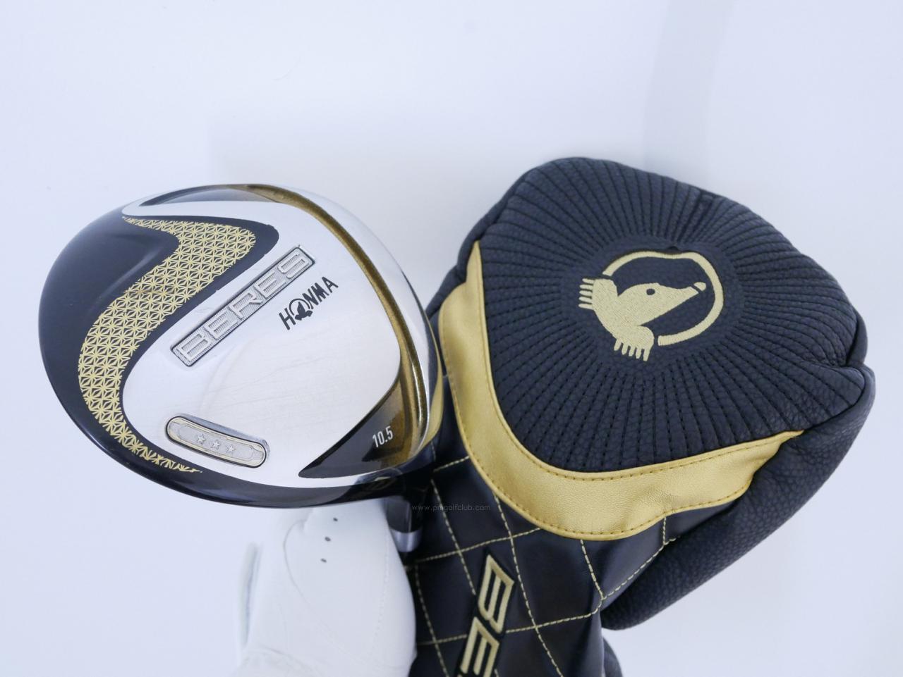 Driver : Honma : **ก้าน 3 ดาว** ไดรเวอร์ Honma Beres 2020 (ออกปี 2020) Loft 10.5 ก้าน Honma ARMRQ (47) Flex SR (3 ดาว)