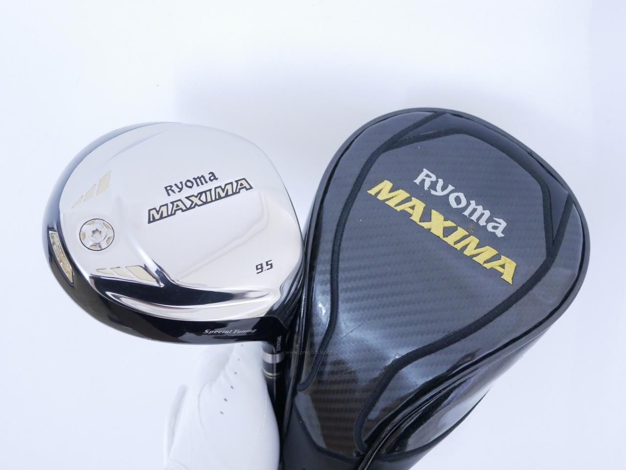 Driver : Ryoma : ไดรเวอร์ Ryoma Maxima Special Tunning (รุ่นปี 2019 หน้าเด้งเกินกฏ) Loft 9.5 ก้านตัวท็อป RYOMA BEYOND POWER Plus FLEX ∞