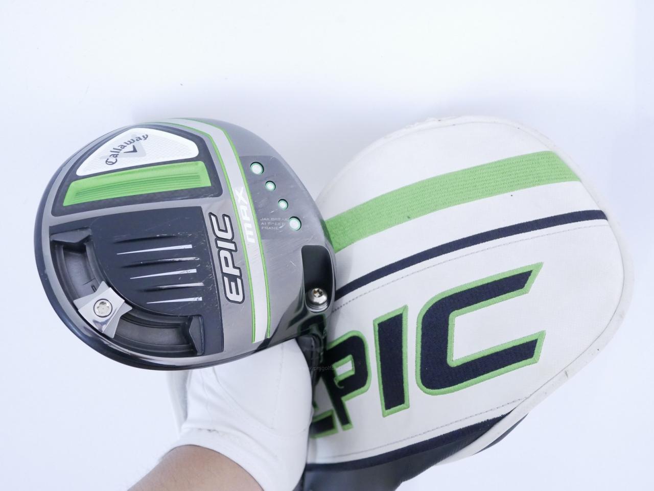 Driver : Callaway : ไดรเวอร์ Callaway EPIC MAX (รุ่นปี 2021) Loft 10.5 ก้าน Mitsubishi Diamana 50 Flex SR