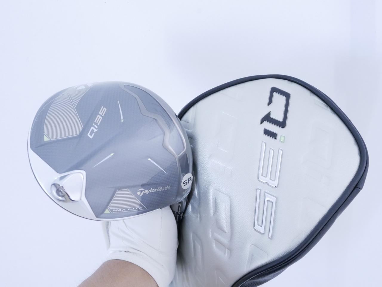 Driver : Taylormade : **ของใหม่ ยังไม่แกะพลาสติก** ไดรเวอร์ Taylormade Qi35 MAX Lite (รุ่นใหม่ล่าสุด ออกปี 2025) Loft 10.5 ก้าน Fujikura Air Speeder Flex SR