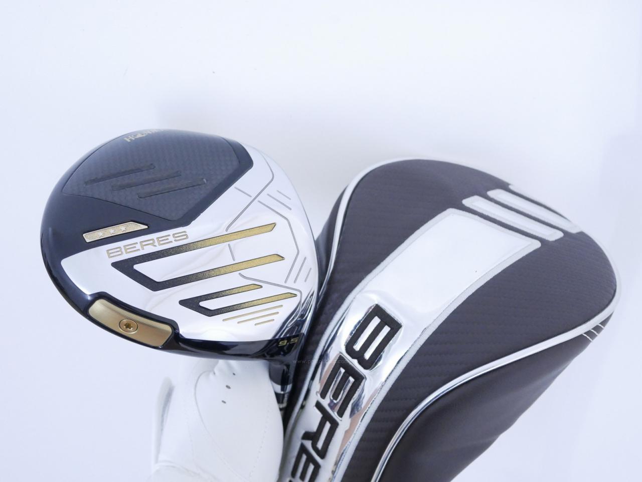 Driver : Honma : **ก้าน 3 ดาว** ไดรเวอร์ Honma Beres 09 (รุ่นล่าสุด ออกปี 2024) Loft 9.5 ก้าน Honma ARMRQ FX Flex R (3 ดาว)