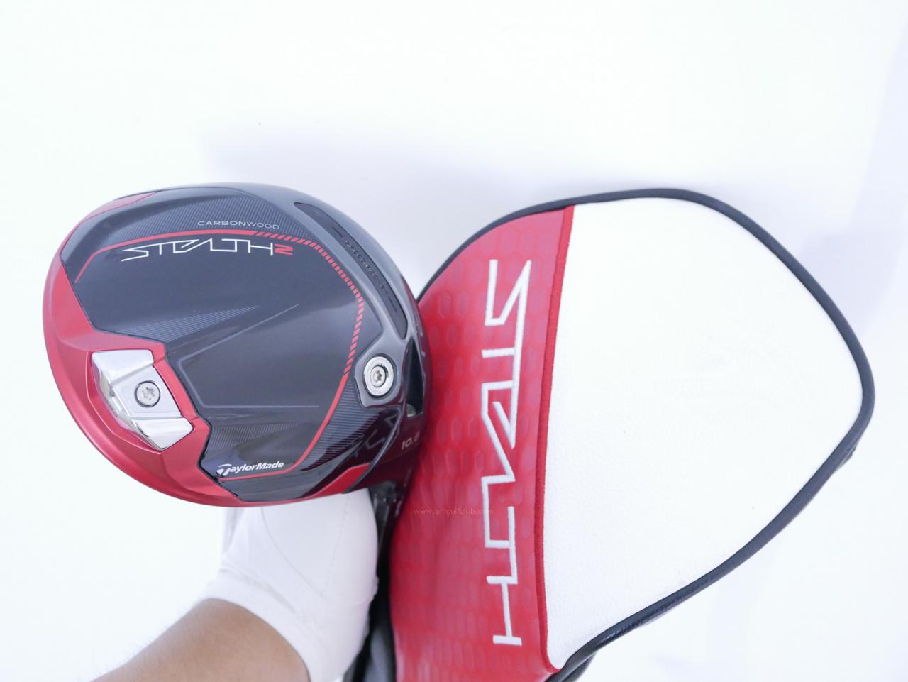 Driver : Taylormade : ไดรเวอร์ Taylormade Stealth 2 (รุ่นปี 2023) Loft 10.5 (ปรับได้) ก้าน Fujikura Ventus TR 5 Flex R