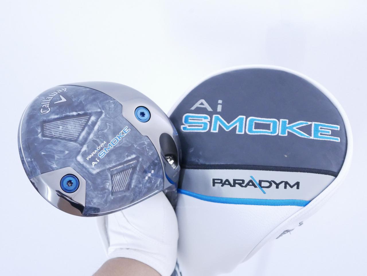 Driver : Callaway : ไดรเวอร์ Callaway Paradym Ai SMOKE Triple Diamond (รุ่นปี 2024 Low Spin สุดๆๆ) Loft 10.5 (ปรับได้) ก้าน Mitsubishi TENSEI 60 Flex SR
