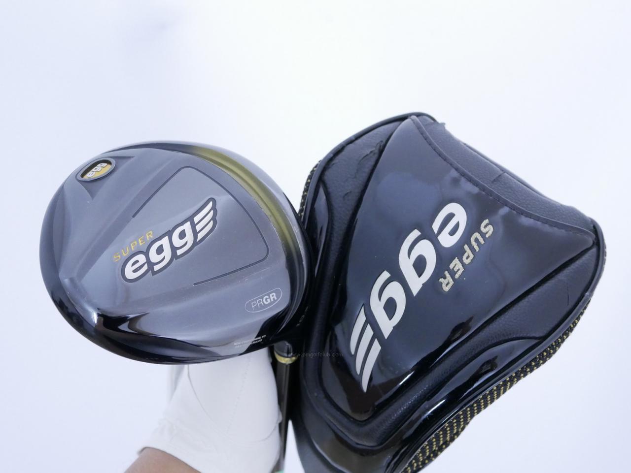 Driver : PRGR : ไดรเวอร์ PRGR Super EGG (ปี 2019 หน้าเด้งเกินกฏ COR 0.86) Loft 10.5 ก้าน M-37 Flex R