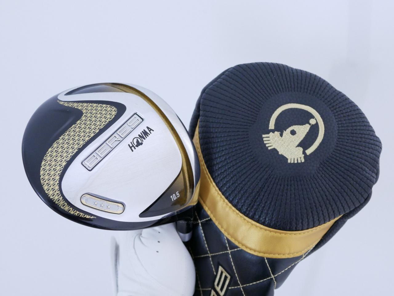 Driver : Honma : **ก้าน 3 ดาว** ไดรเวอร์ Honma Beres 2020 (ออกปี 2020) Loft 10.5 ก้าน Honma ARMRQ (47) Flex S (3 ดาว)