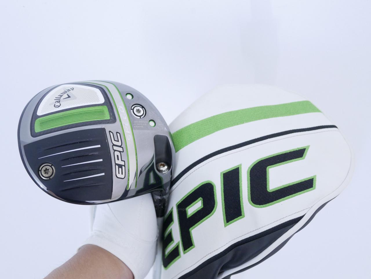 Driver : Callaway : ไดรเวอร์ Callaway EPIC Speed Triple Diamond (รุ่นปี 2021 สปินต่ำ ตกวิ่งมากๆ) Loft 9 ก้าน Mitsubishi FUBUKI a60 Flex S