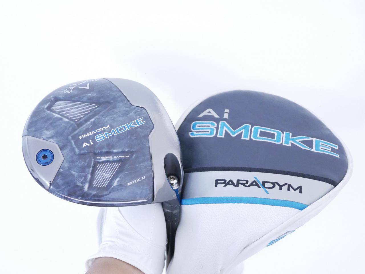 Driver : Callaway : ไดรเวอร์ Callaway Paradym Ai SMOKE MAX D (รุ่นปี 2024 Japan Spec.) Loft 9 (ปรับได้) ก้าน Mitsubishi TENSEI 50 Flex S