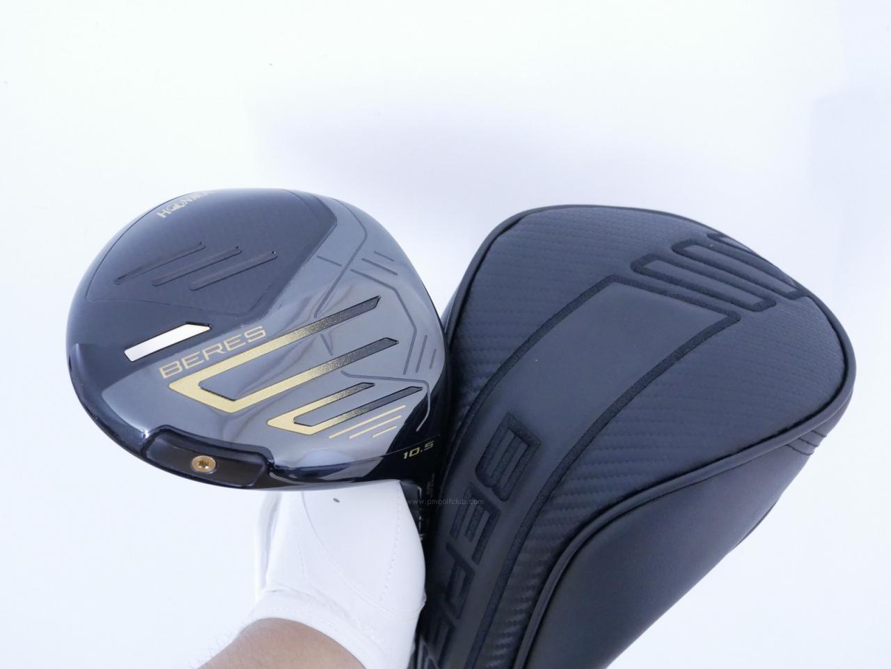 Driver : Honma : ไดรเวอร์ Honma Beres 09 Black (รุ่นล่าสุด ออกปี 2024) Loft 10.5 ก้าน Honma ARMRQ FX Black Flex SR