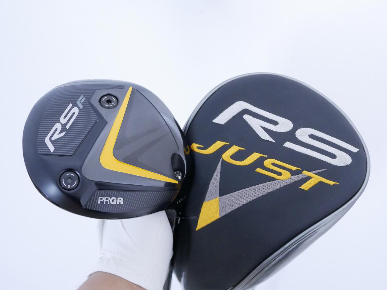 Driver : PRGR : ไดรเวอร์ PRGR RS F JUST (ออกปี 2023) Loft 10.5 ก้าน Tour AD Flex S