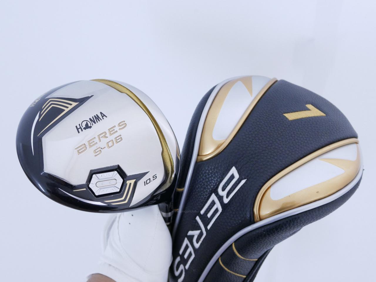 Driver : Honma : ไดรเวอร์ Honma Beres S-06 (รุ่นปี 2019) Loft 10.5 ก้าน ARMRQ X (47) Flex R (2 ดาว)