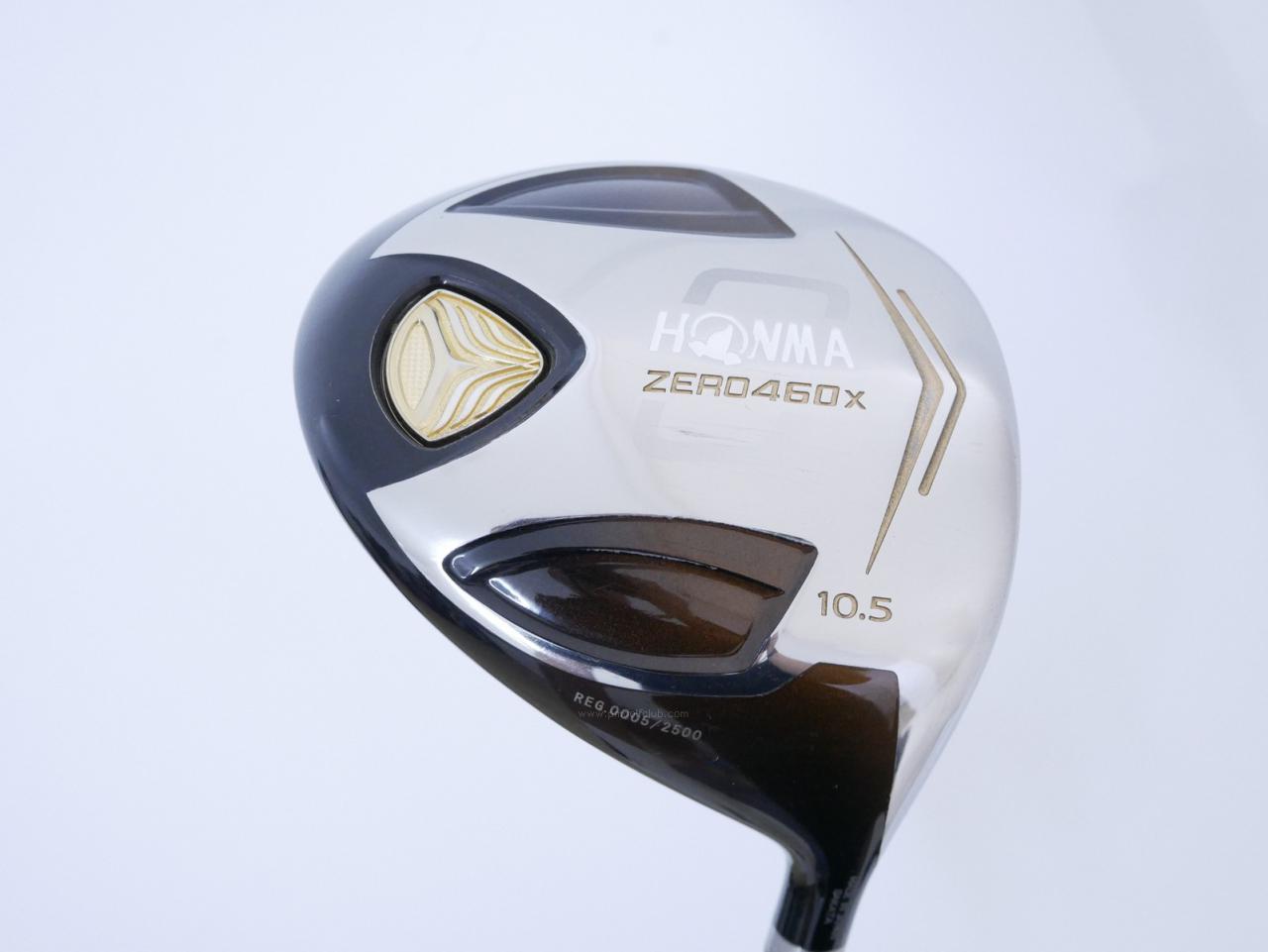 Driver : Honma : ไดรเวอร์ Honma ZERO 460x Limited (หน้าเด้งเกินกฏ รุ่นพิเศษ มีเพียง 2500 อันทั่วโลก) Loft 10.5 ก้าน ARMRQ X 47 Flex R (2 ดาว)