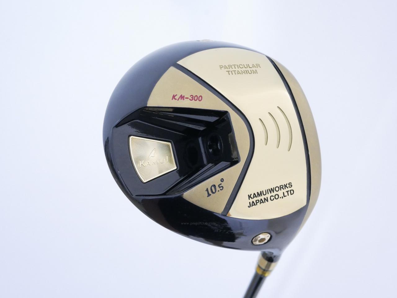 Driver : Kamuiworks : Kamuiworks KM-300 Gold (ปี 2018 หน้าเด้งเกินกฏ มีสปริงข้างใน) Loft 10.5 ก้าน Fujikura Double Kick Flex S