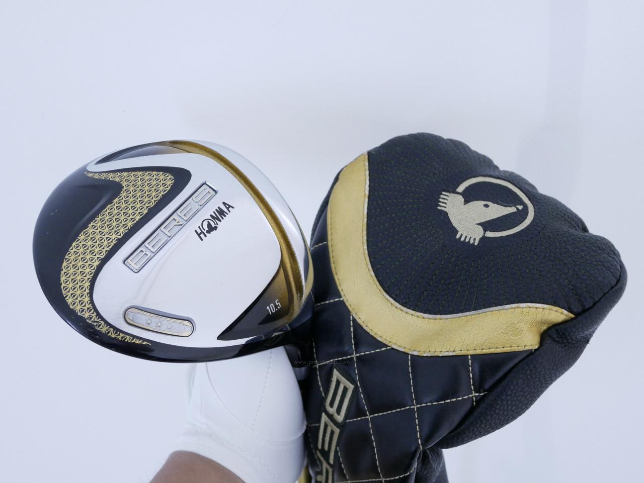 Driver : Honma : **ก้าน 3 ดาว** ไดรเวอร์ Honma Beres 2020 (ออกปี 2020) Loft 10.5 ก้าน Honma ARMRQ (47) Flex SR (3 ดาว)