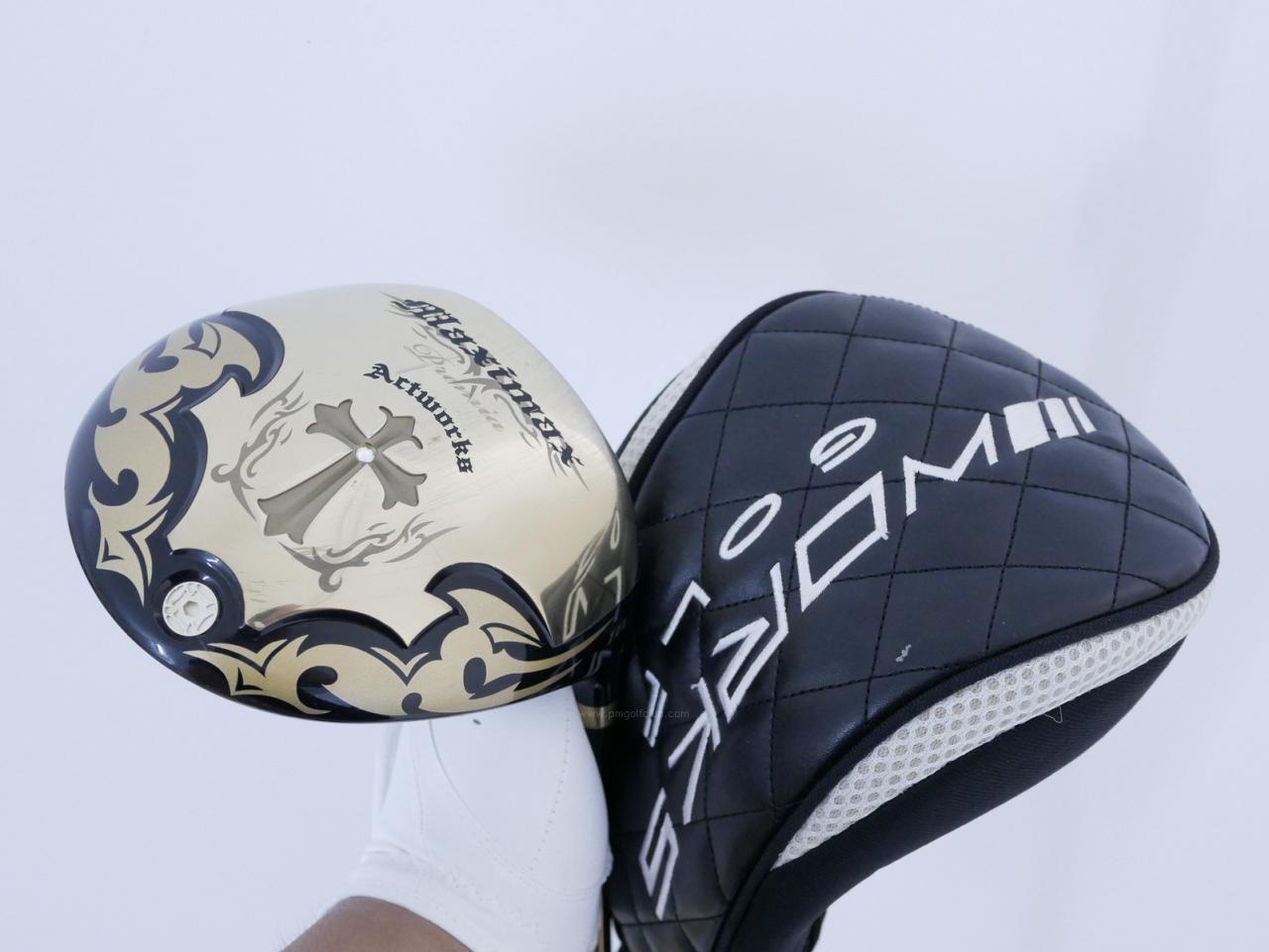 Driver : Worksgolf : ไดรเวอร์ Works Golf Maximax Premia (หน้าเด้งเกินกฏ เสียงดัง ตีไกลมากๆ) Loft 10.5 ก้านตัวท็อป Mitsubishi Rayon Premia Flex R