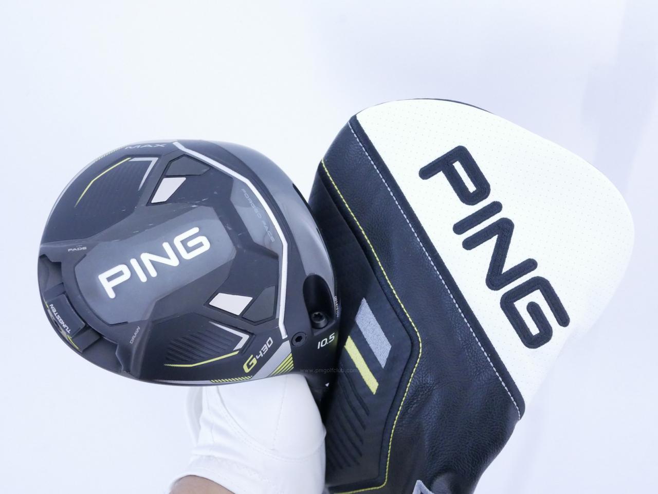 Driver : PING : ไดรเวอร์ Ping G430 Max (รุ่นปี 2023) Loft 10.5 (ปรับได้) ก้าน Ping Alta J CB Flex SR