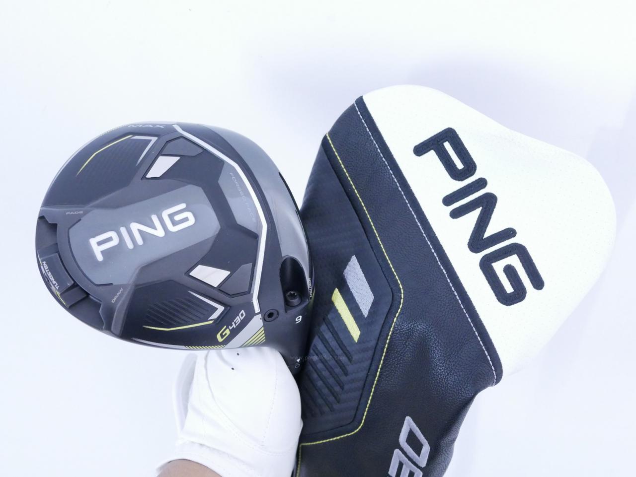 Driver : PING : ไดรเวอร์ Ping G430 Max (รุ่นปี 2023) Loft 9 (ปรับได้) ก้าน Ping Alta J CB Flex S