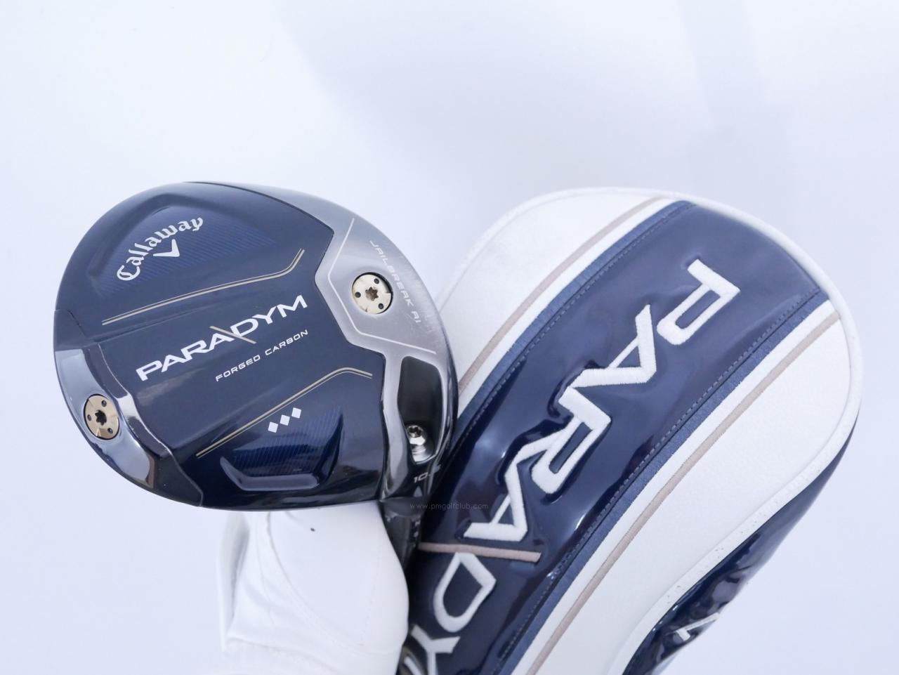 Driver : Callaway : ไดรเวอร์ Callaway Paradym Triple Diamond (รุ่นปี 2023 Low Spin สุดๆ) Loft 10.5 (ปรับได้) ก้าน Mitsubishi TENSEI 55 Flex S