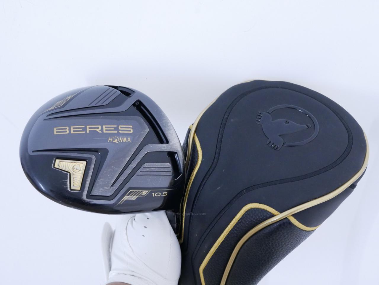 Driver : Honma : ไดรเวอร์ Honma Beres Black (รุ่นปี 2023) Loft 10.5 ก้าน Honma ARMRQ MX Flex SR
