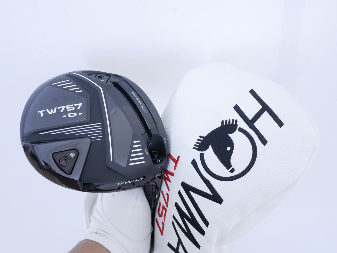 Driver : Honma : ไดรเวอร์ Honma Tour World TW757D (ออกปี 2022) Loft 10.5 ก้าน Honma Vizard 50 Flex S