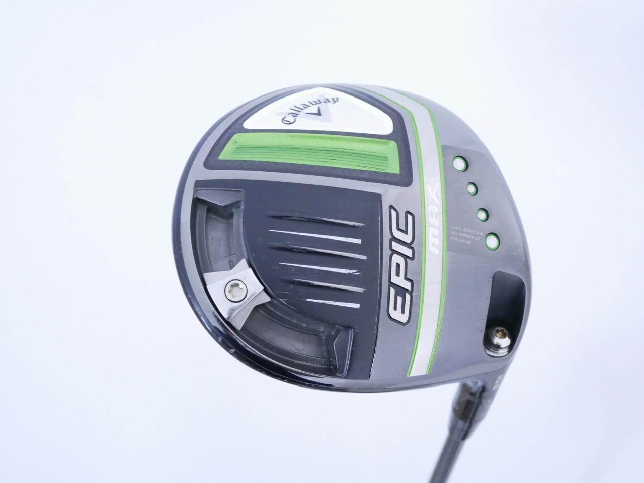 Driver : Callaway : ไดรเวอร์ Callaway EPIC MAX (รุ่นปี 2021) Loft 10.5 ก้าน Mitsubishi Diamana 40 Flex SR