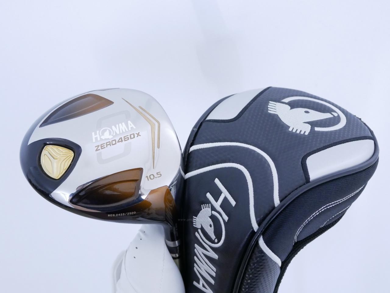 Driver : Honma : ไดรเวอร์ Honma ZERO 460x Limited (หน้าเด้งเกินกฏ รุ่นพิเศษ มีเพียง 2500 อันทั่วโลก) Loft 10.5 ก้าน ARMRQ X 47 Flex R (2 ดาว)