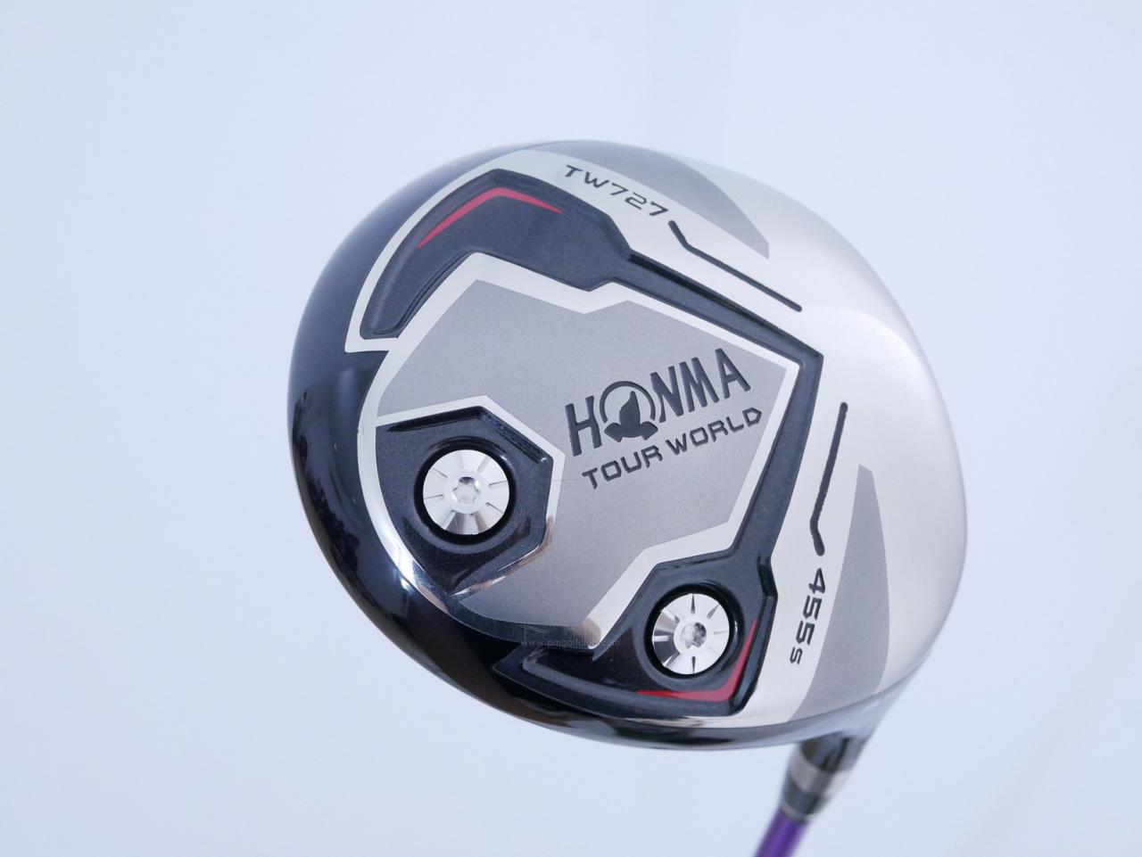 Driver : Honma : ไดรเวอร์ Honma Tour World TW727 455s (ปี 2015) Loft 9.5 ก้าน Honma Vizard YZ75 Flex S