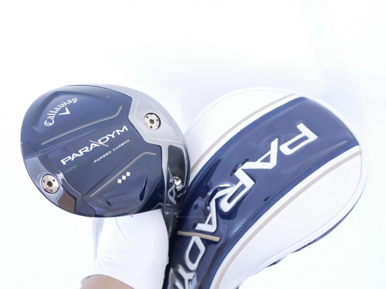 Driver : Callaway : ไดรเวอร์ Callaway Paradym Triple Diamond (รุ่นปี 2023 Low Spin สุดๆ) Loft 10.5 (ปรับได้) ก้าน Mitsubishi TENSEI 55 Flex S