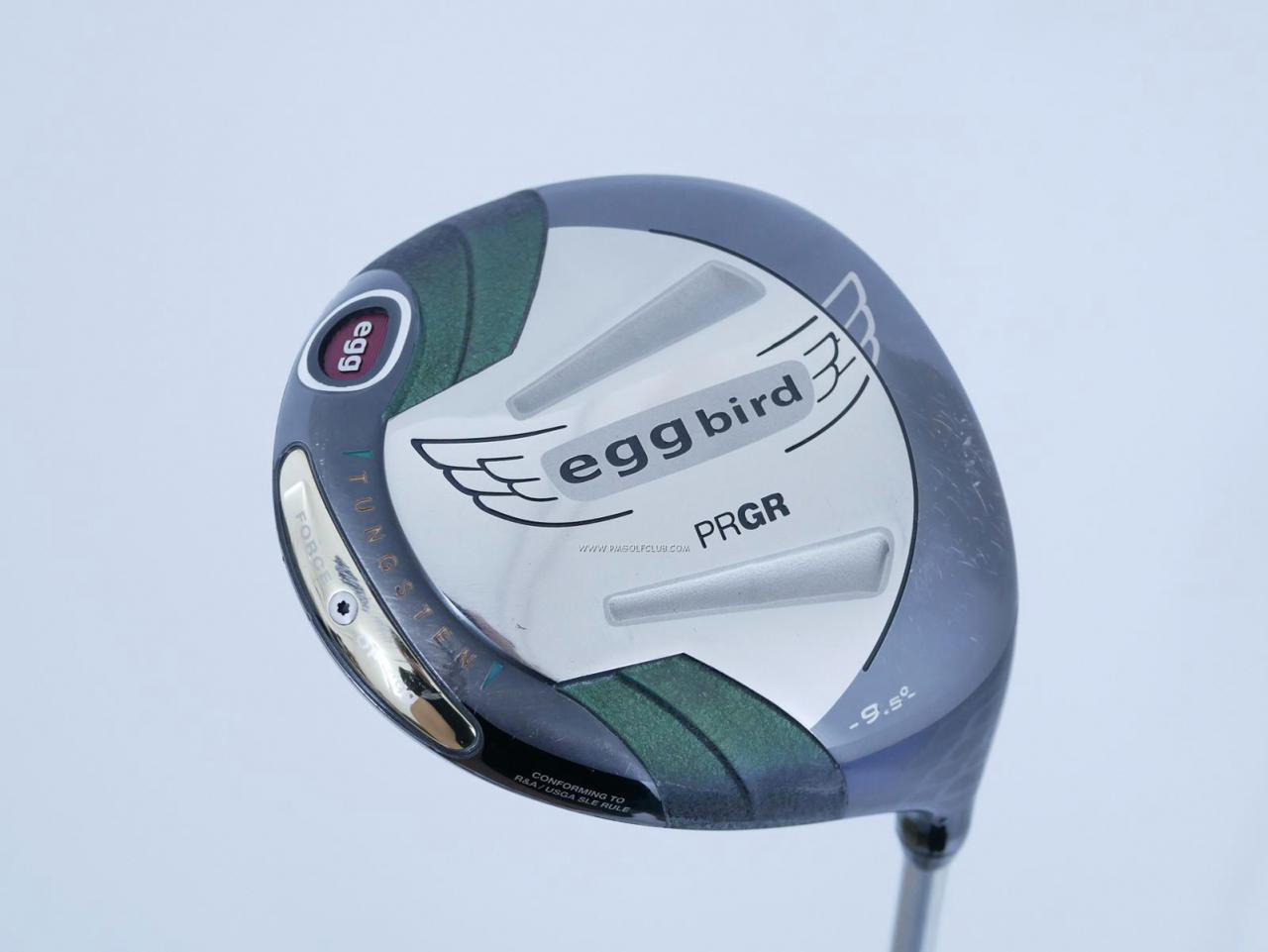 Driver : PRGR : ไดรเวอร์ PRGR New Egg Bird (460cc. เบาสบายสุดๆ) Loft 9.5 ก้าน M-43 (FLex S) 
