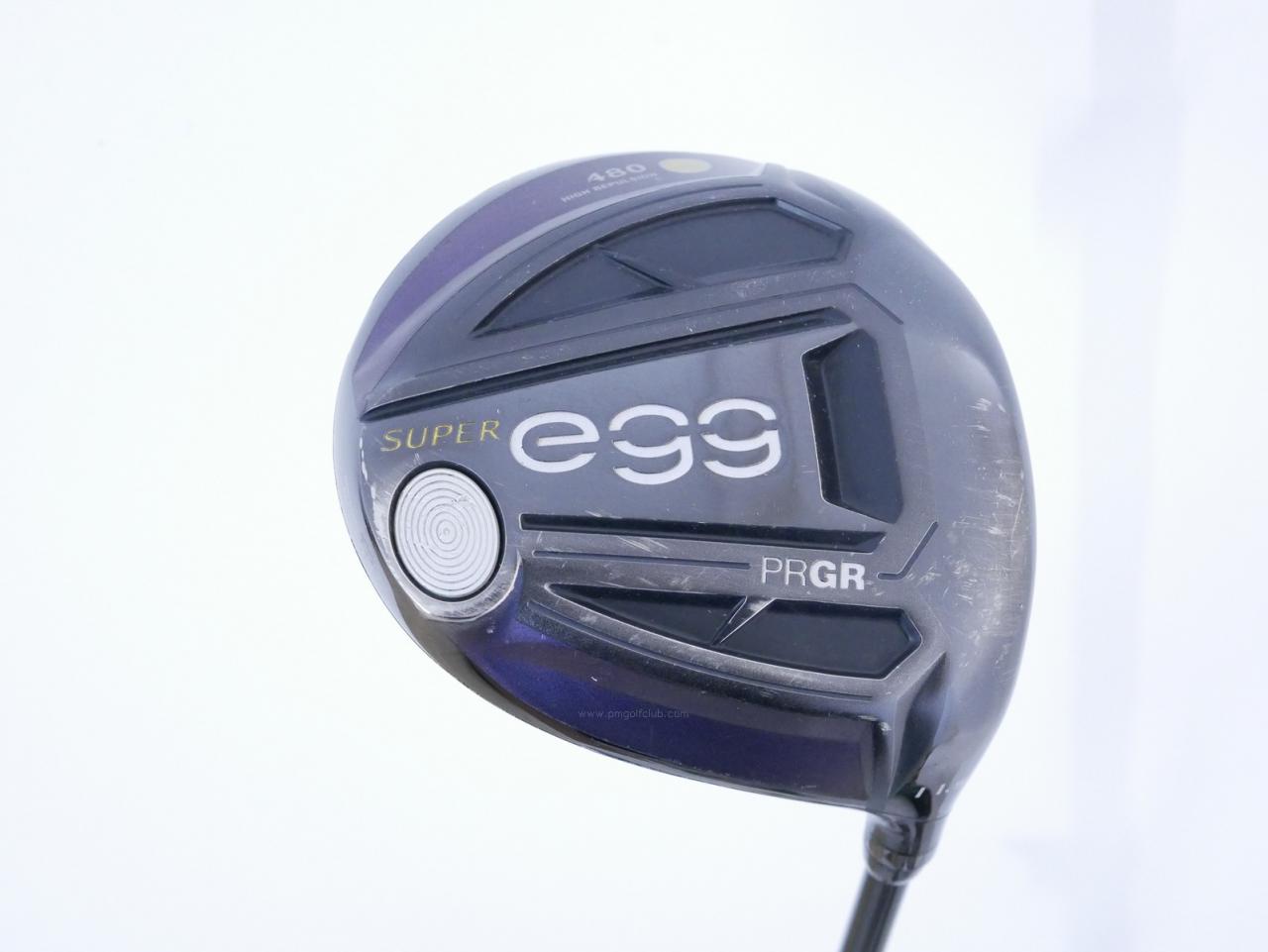 Driver : PRGR : **มีบุบ** ไดรเวอร์ PRGR Super EGG 480cc. (ปี 2021 หน้าเด้งเกินกฏ ตีไกลมาก) Loft 11.5 Flex R2 (M-35)
