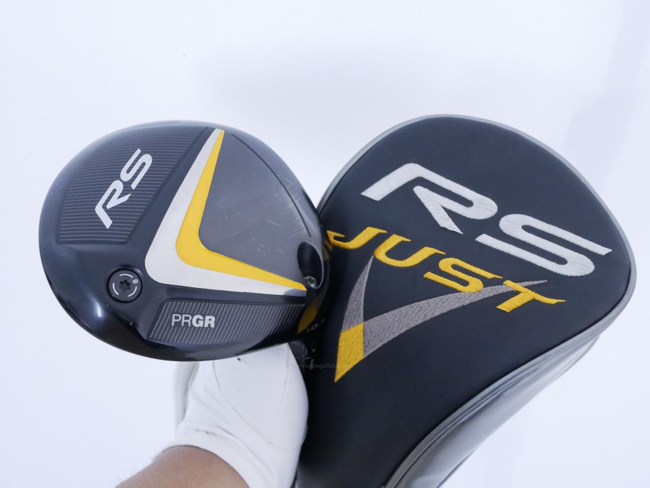 Driver : PRGR : ไดรเวอร์ PRGR RS JUST (ออกปี 2023) Loft 10.5 ก้าน Mitsubishi Diamana Flex SR
