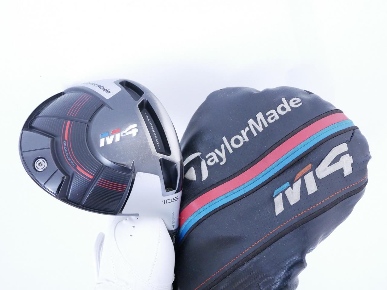 Driver : Taylormade : ไดรเวอร์ Taylormade M4 (ปี 2018) Loft 10.5 ก้าน Mitsubishi FUBUKI TM5 Flex SR