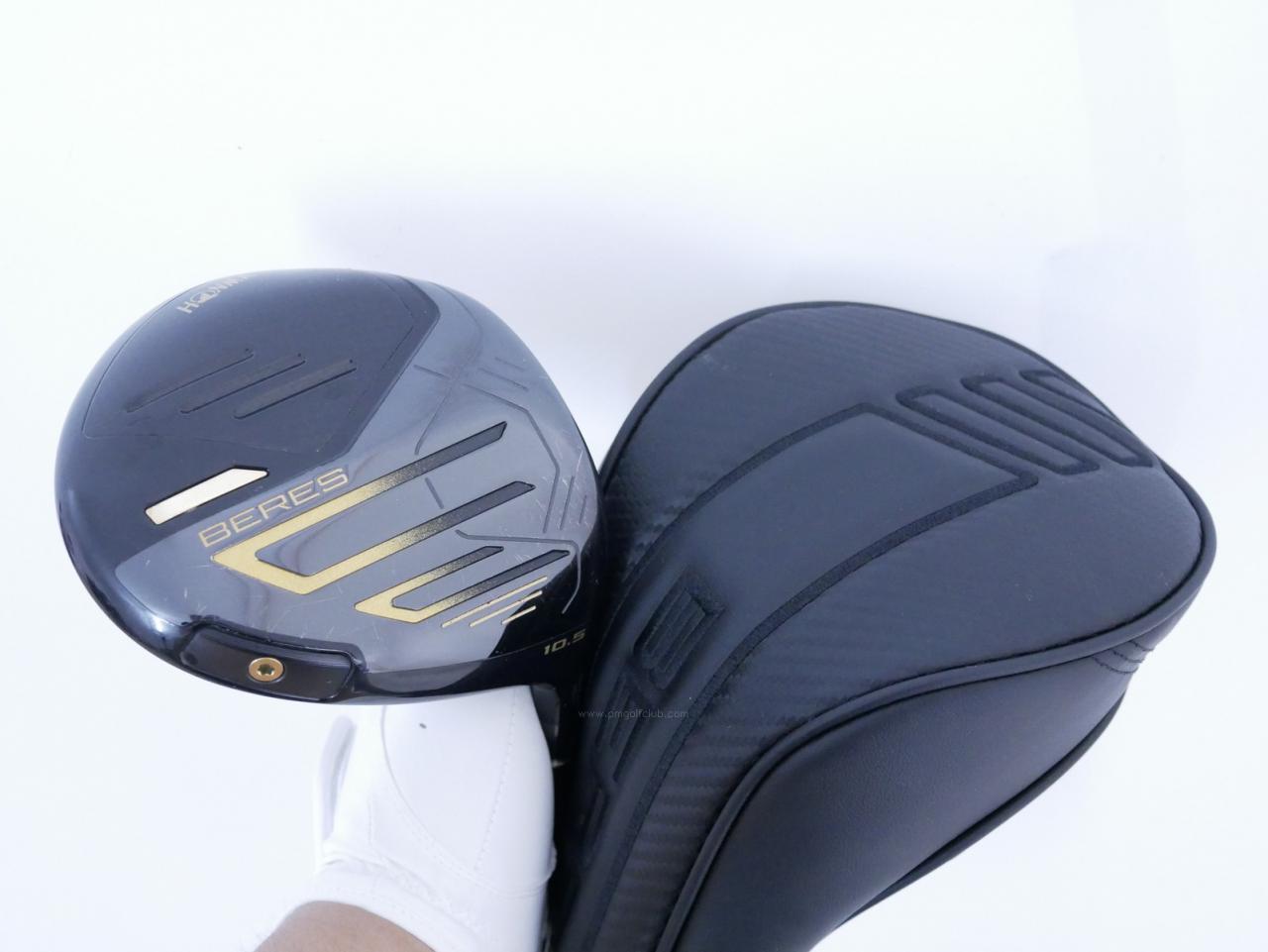 Driver : Honma : ไดรเวอร์ Honma Beres 09 Black (รุ่นล่าสุด ออกปี 2024) Loft 10.5 ก้าน Honma ARMRQ FX Black Flex R
